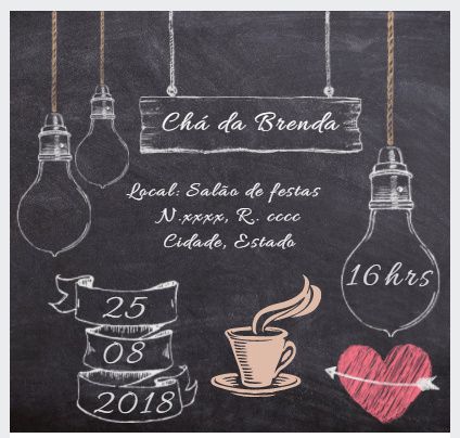 Chalkboard (quadro negro)!  para quem quiser! #vemcomigo 1