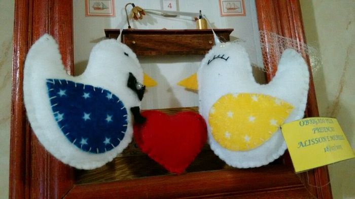 Love birds - mimos para as madrinhas - 1