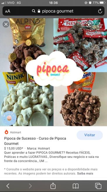Pipoca gourmet??? 2