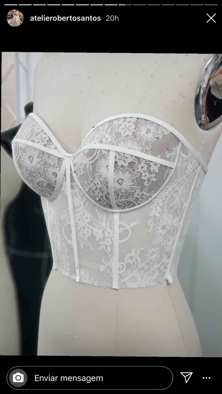 Fechei meu vestido com um ano e 2 meses de antecedência - 2
