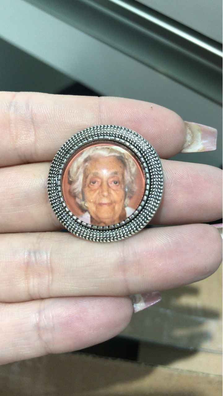Presença da vó que se foi (presente para o noivo) - 1