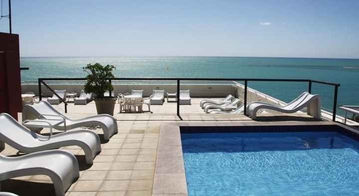 Piscina com vista para o Mar