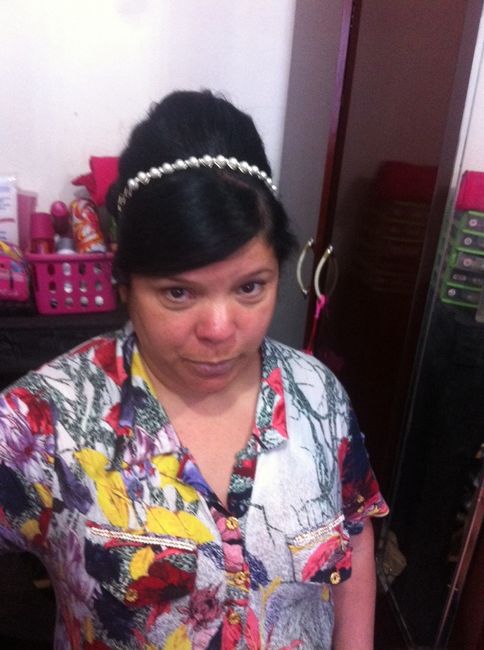 Hair pentado - eu que fiz - 3