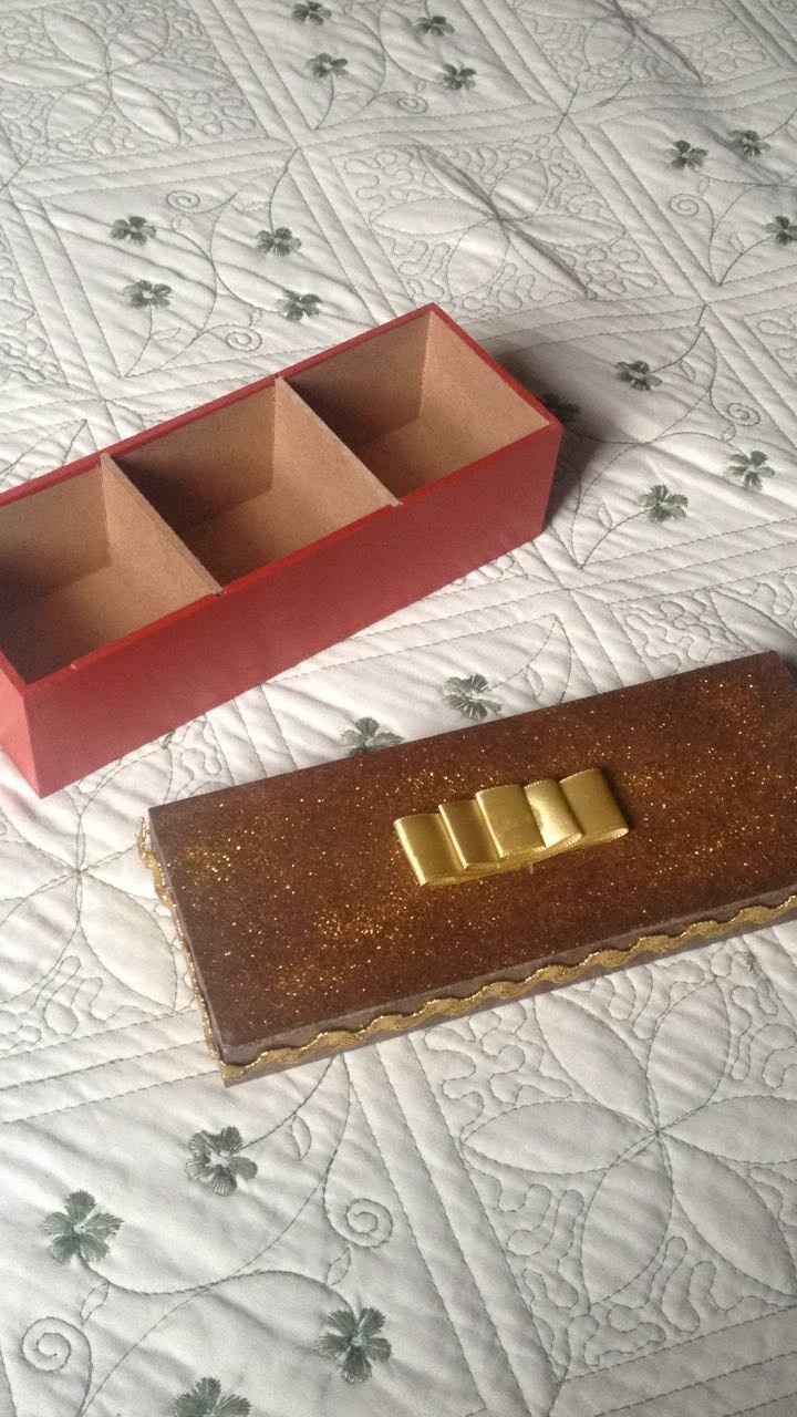 Caixinha para padrinhos