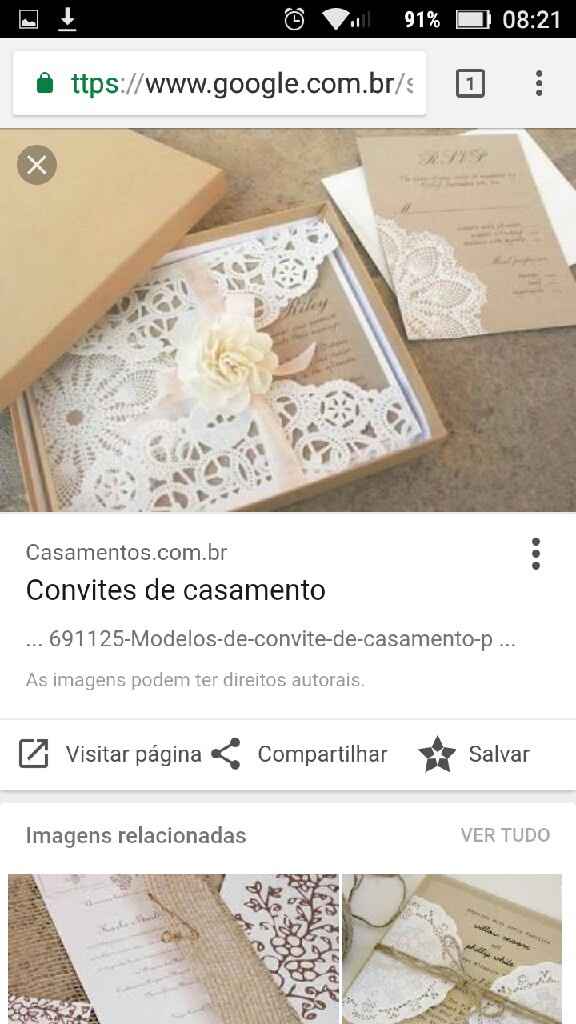 E o convite? - 1