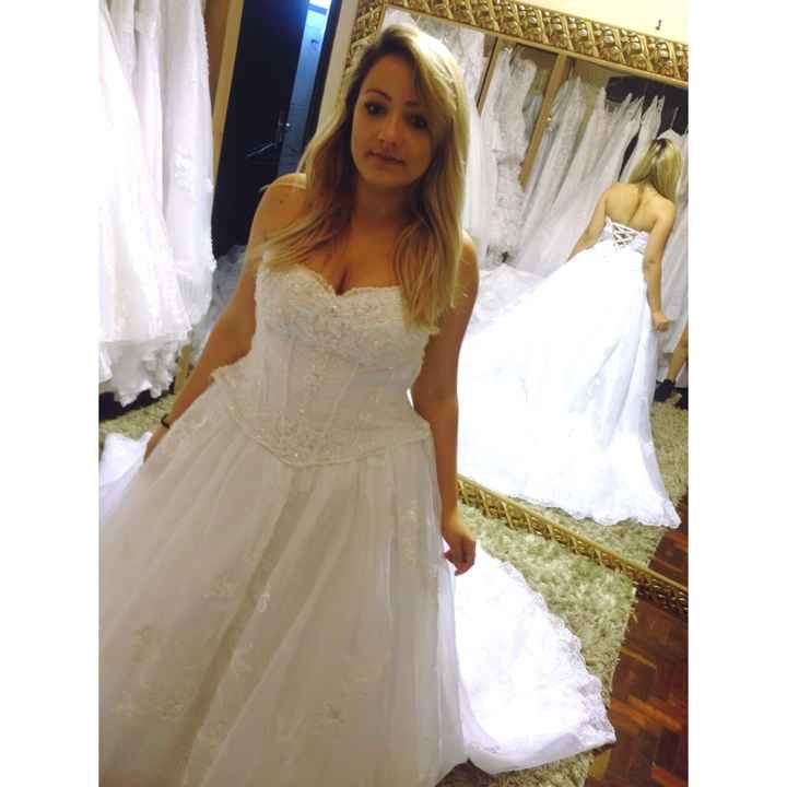 Prova do vestido - 2