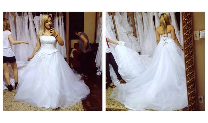 Prova do vestido - 1