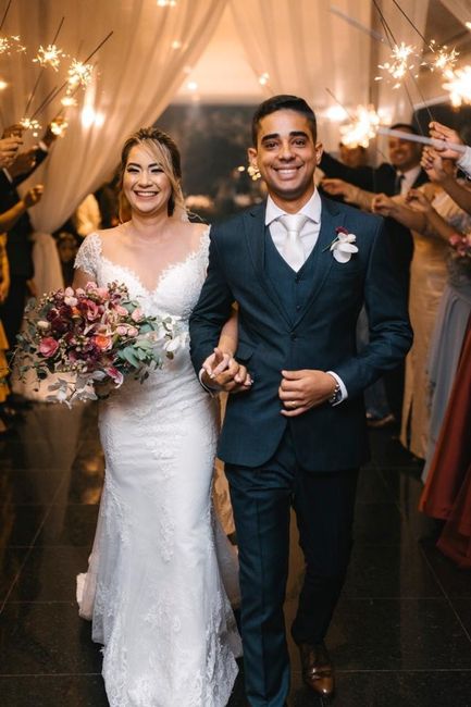 Felizmente casados!