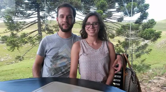 Nessa foto eu e meu amorzinho!