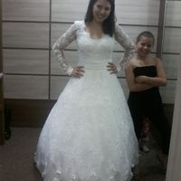 Prova do vestido.... - 1