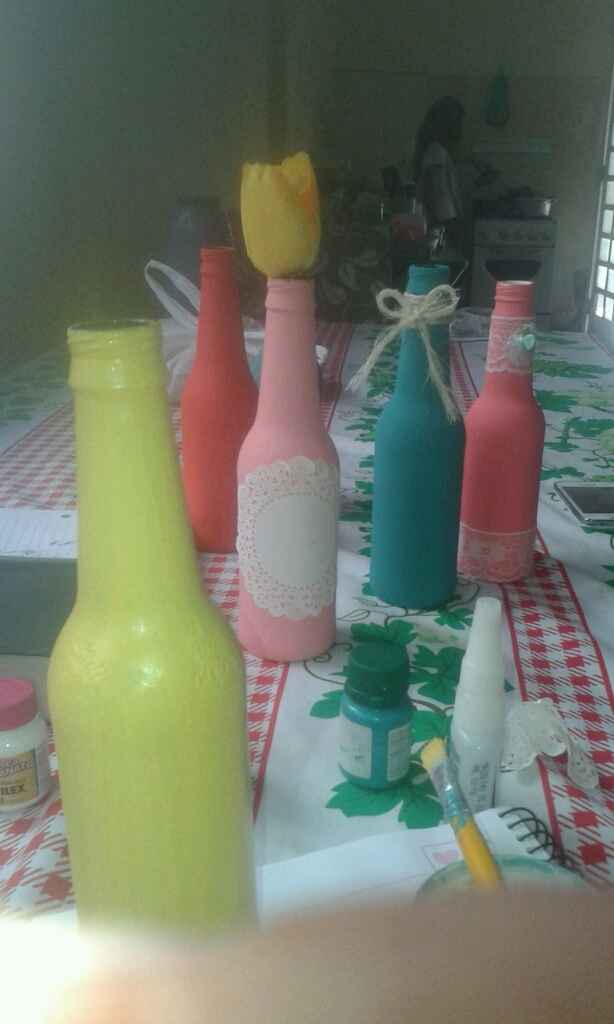 Garrafinhas diy - 2
