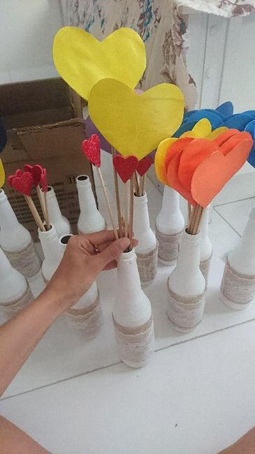 Centro de mesa chá de panela #diy 3