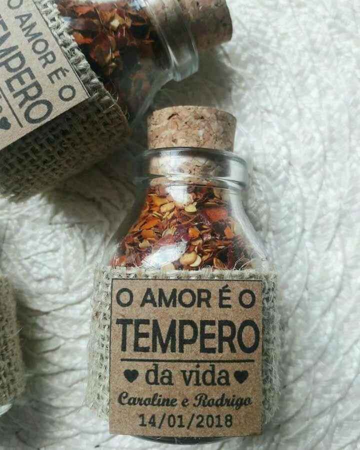 Lembrancinha Convidados - 1