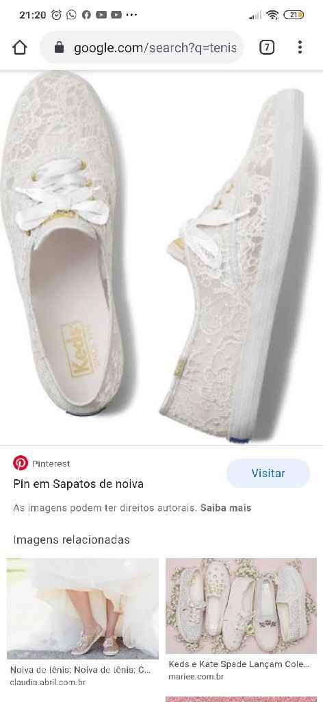 Noiva de tênis!😍 - 1