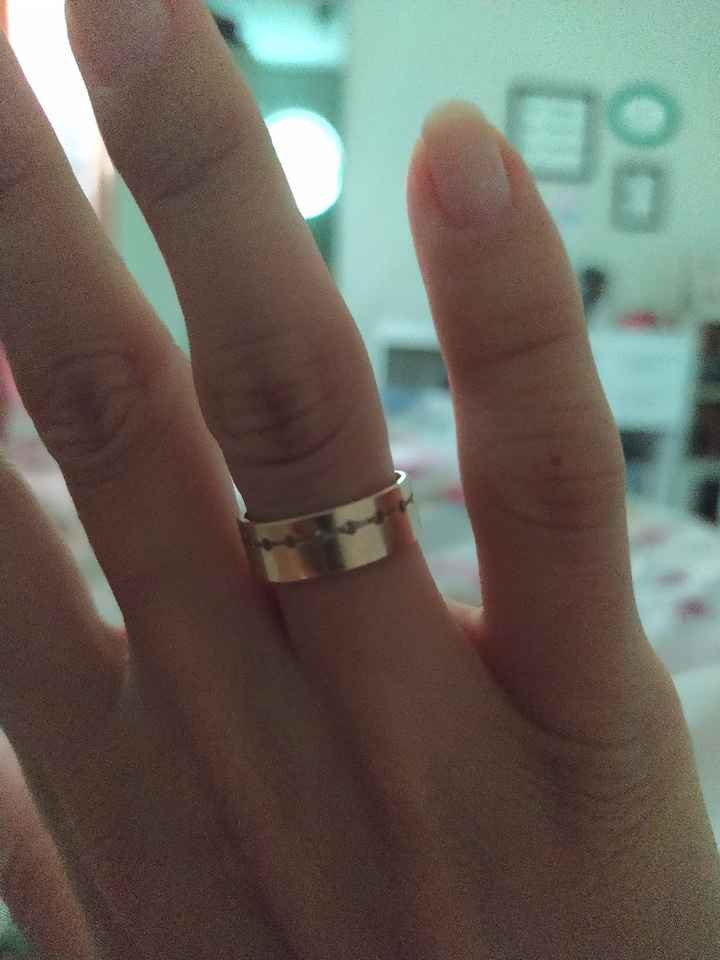 Como é sua aliança de casamento? - 1