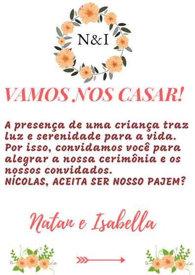 Convite casamento - 3