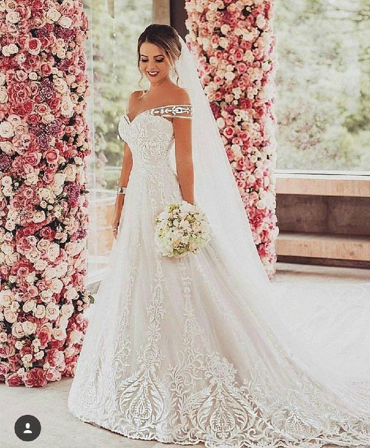 Poste a sua foto inspiração do tipo de vestido de noiva que você procura 😍 - 4