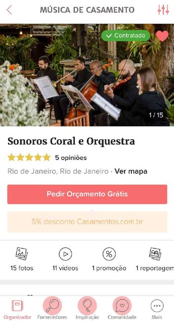 Orquestra dos sonhos com preço acessível! Rj🤩 - 1