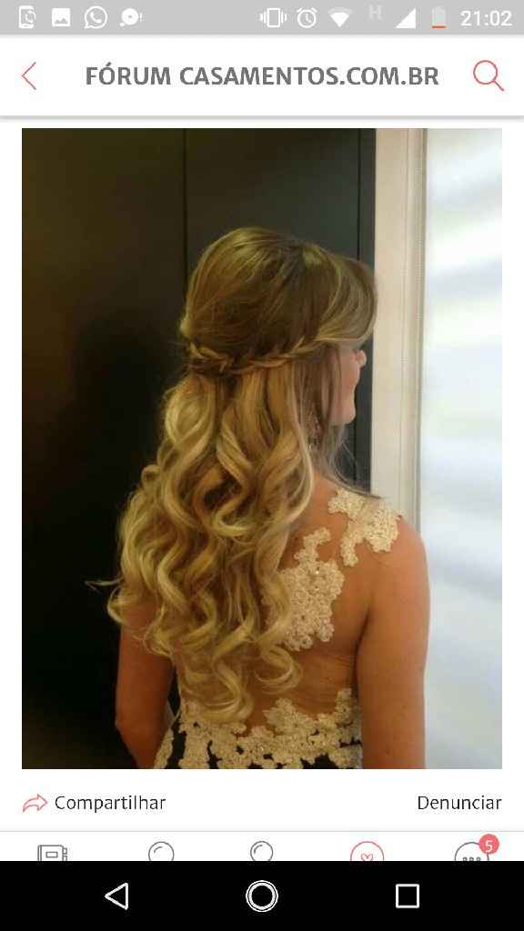 Escolhi meu penteado !! 👰🏻 - 1