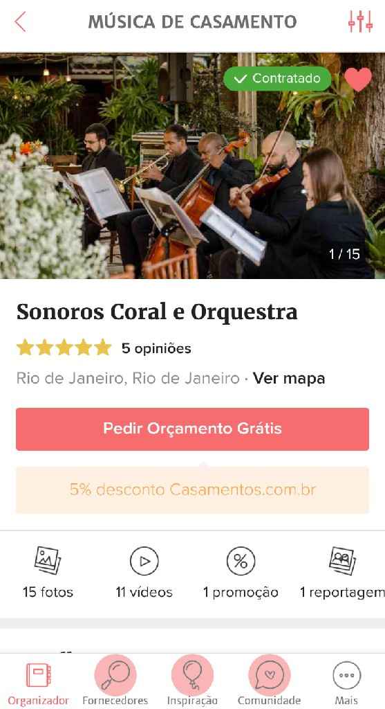 Orquestra dos sonhos com preço acessível! Rj🤩 - 1