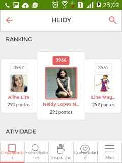 Quem são as suas companheir@s no ranking? - 1