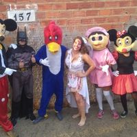 Não poderia faltar minha foto com os bichinhos!!