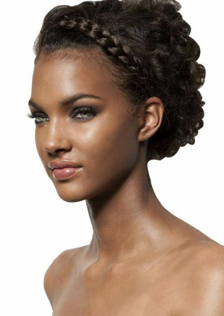 Penteado para noivas de cabelos enrolados/crespo - 5