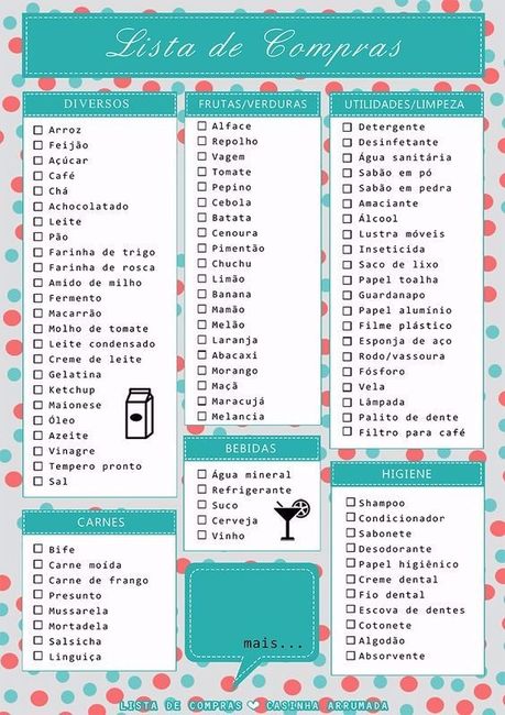 Lista de compras - 1
