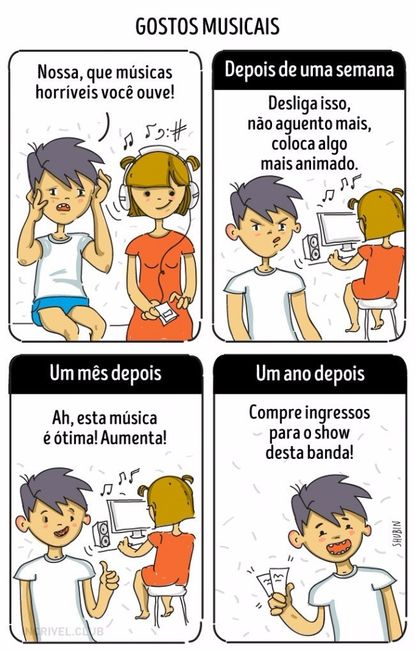 Situações comuns na vida de um casal. 10