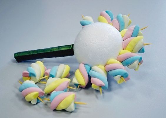 Buquê de Marshmallow - diy