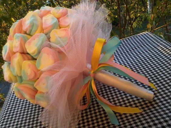 Buquê de Marshmallow - diy