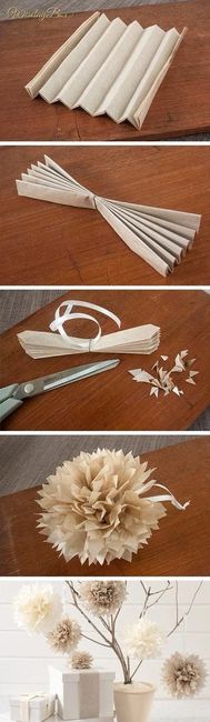 Flores de papel - diy