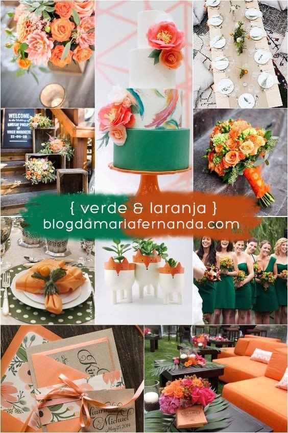 Verde e Laranja