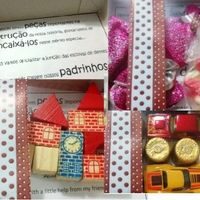 Convite para padrinhos, daminha e pajem.