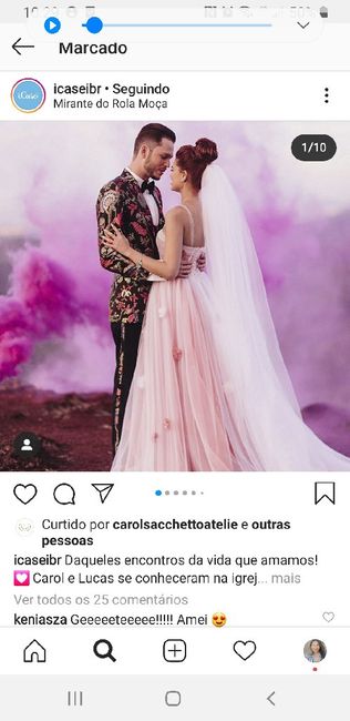 Estilista que casou de rosa 2