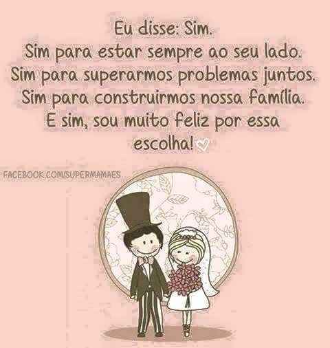 Pra quem já é casada
