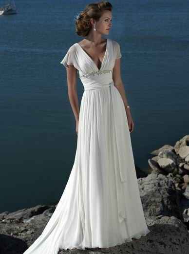 Ideias de vestido para casamento praiano