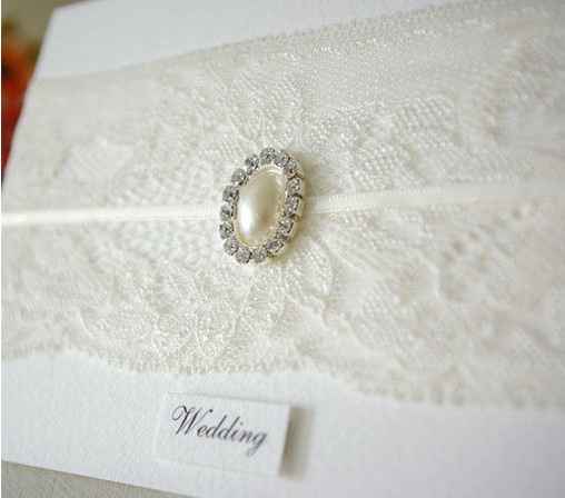 Convites vintage branco 