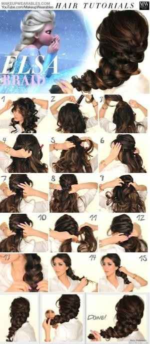 Tutorial Penteado Elsa