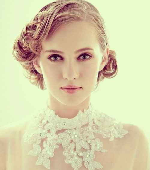 Penteado noiva de cabelo curto