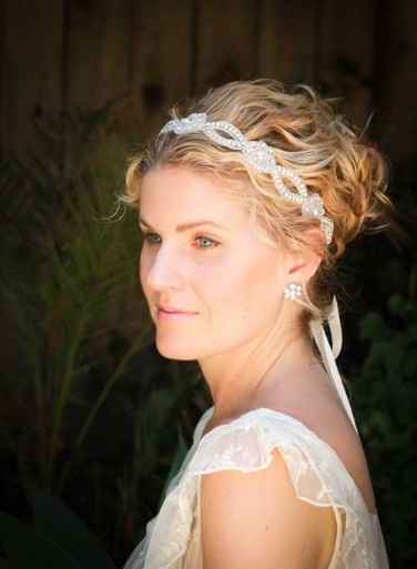 Penteado noiva de cabelo curto