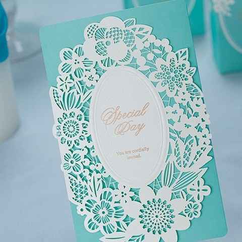 Convite - Azul Tiffany