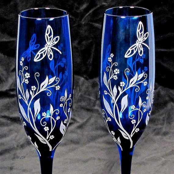 Inspirações azul e branco