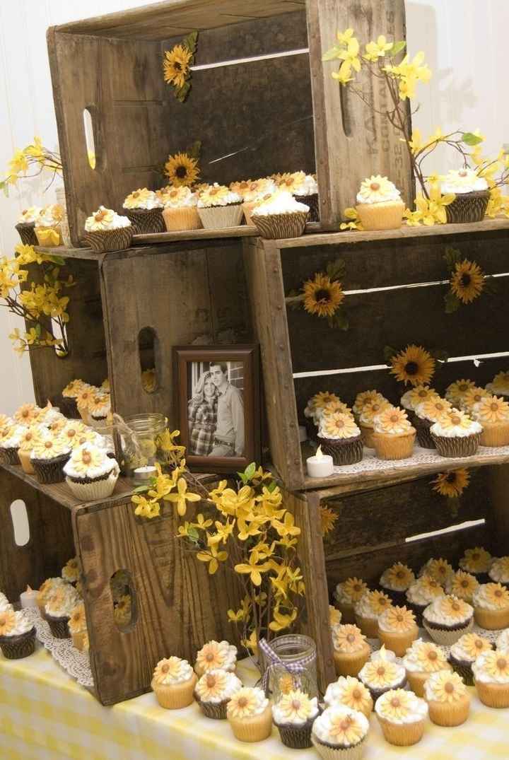 Caixotes para cupcakes (ou bem casados)
