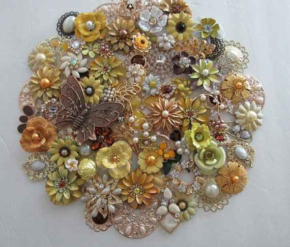 Para buquê de broches