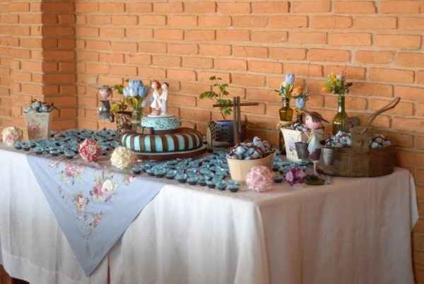 Mesa de bolo simples