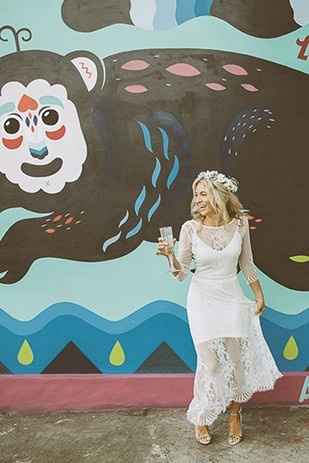 Vestido para noiva boho (frente)