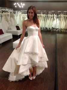 Vestido mullet