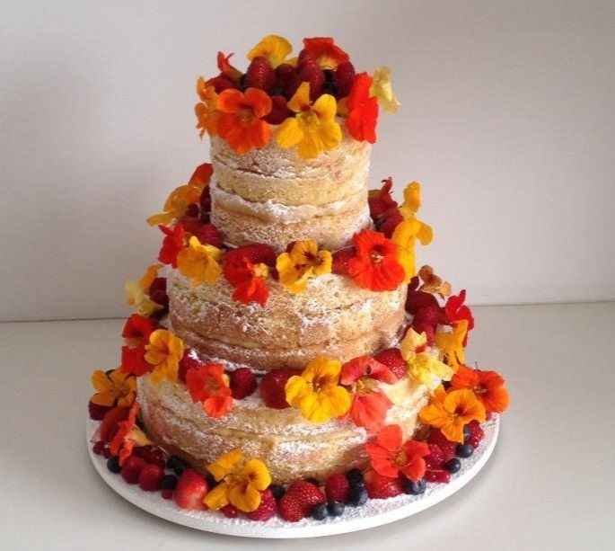 Naked cake