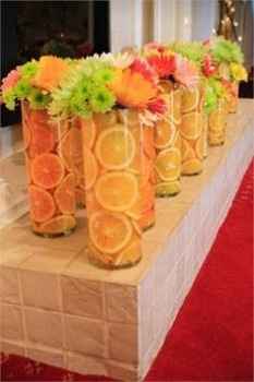 Flores e frutas